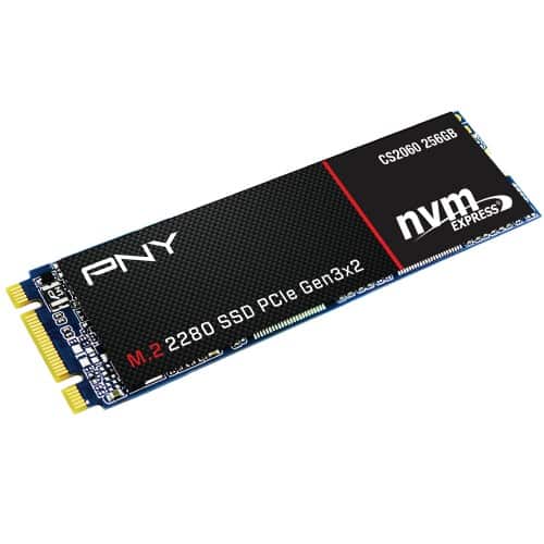 Ehtemam PNY SSD CS2060 M.2 2280 PCLE 256GB Up Angle